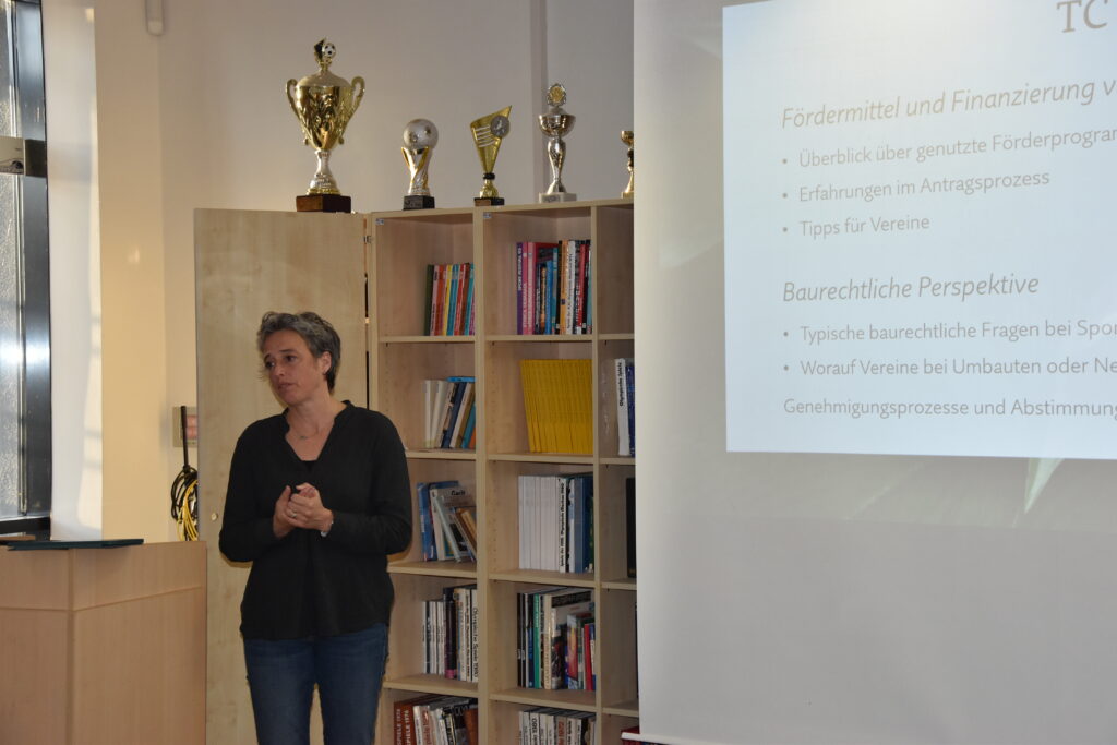 Miriam Kluttig, 1. Vorsitzende beim TC Cottbus. Foto: Thomas Juschus